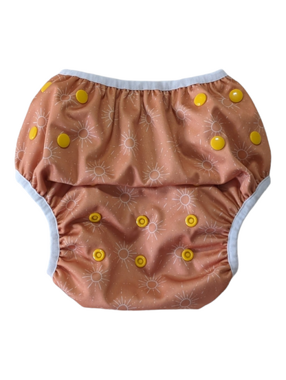 Reusable Swim Nappy - Sunburst Sparkle